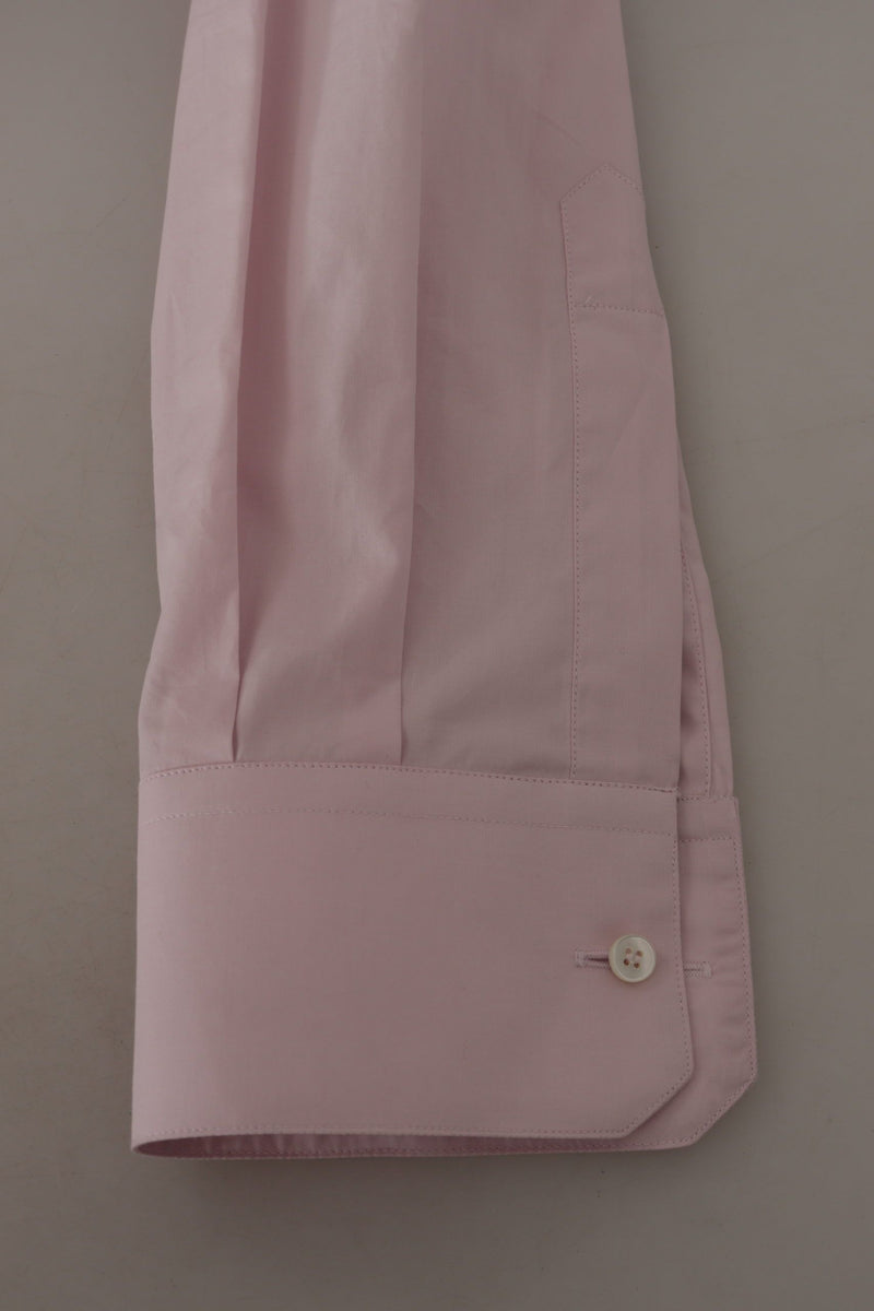 Light Pink GOLD  Cotton Dress Formal Shirt