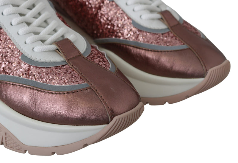 Raine Candyfloss Leather Sneakers