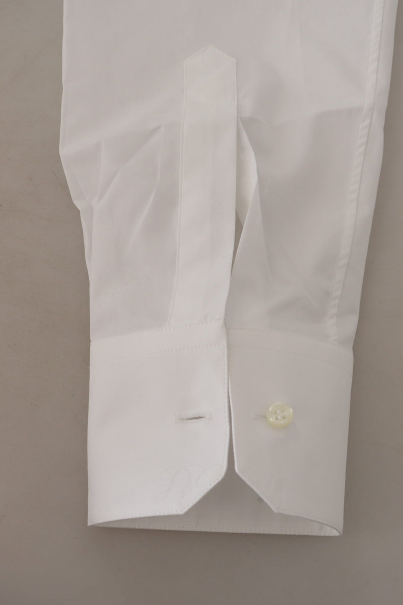 White Cotton Dress Formal MARTINI Shirt