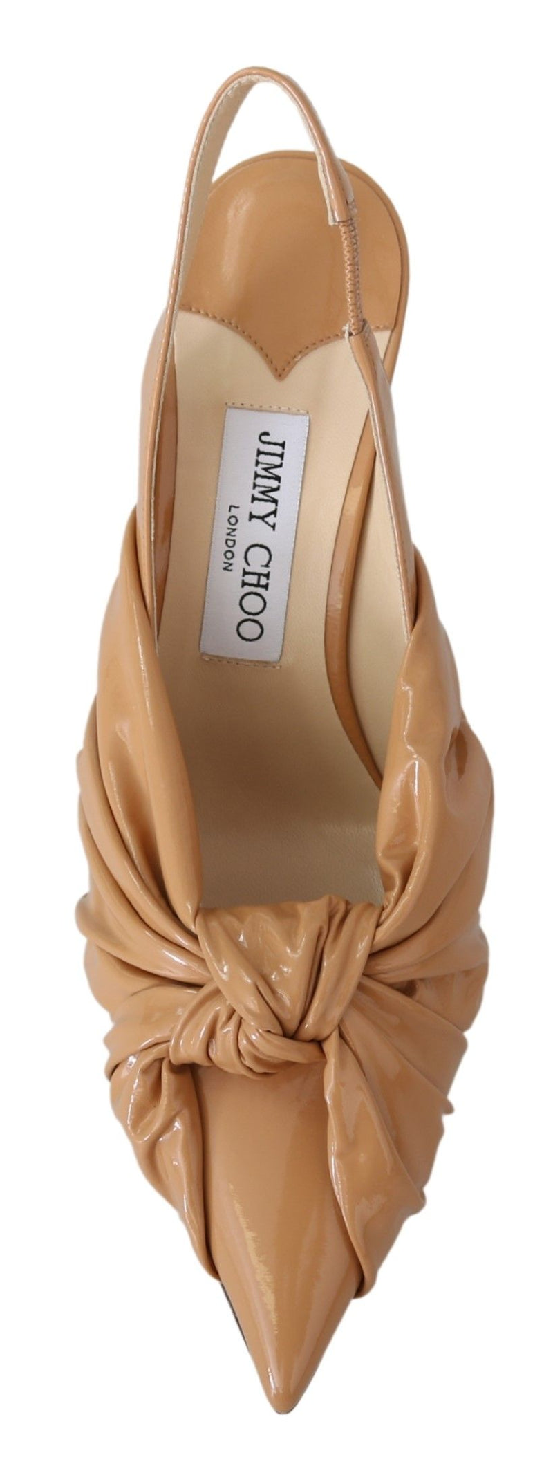 Annabell 85 Caramel Leather Pumps