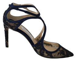 Navy Blue Lancer 85 Sandals Pumps