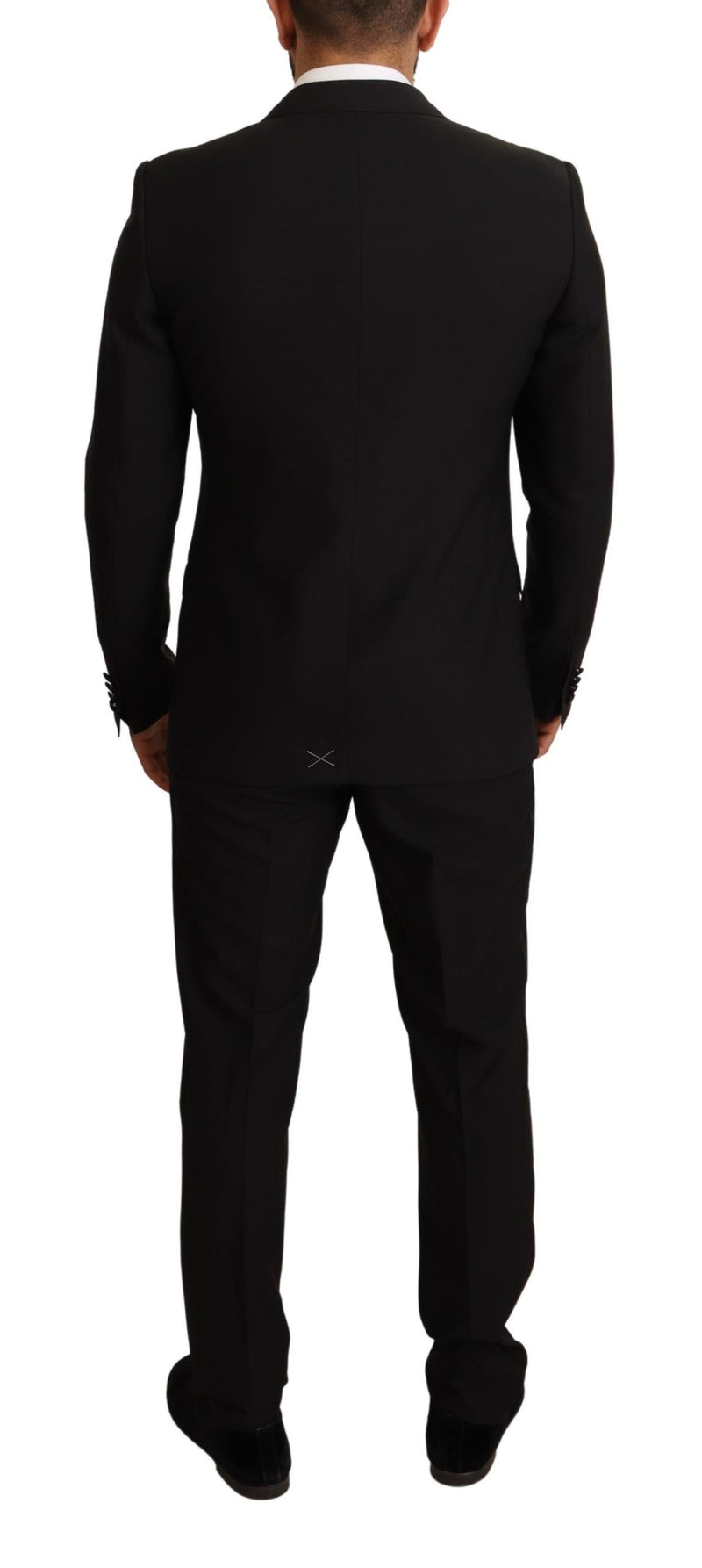 Black Wool Tuxedo 2 Piece Set MARTINI Suit