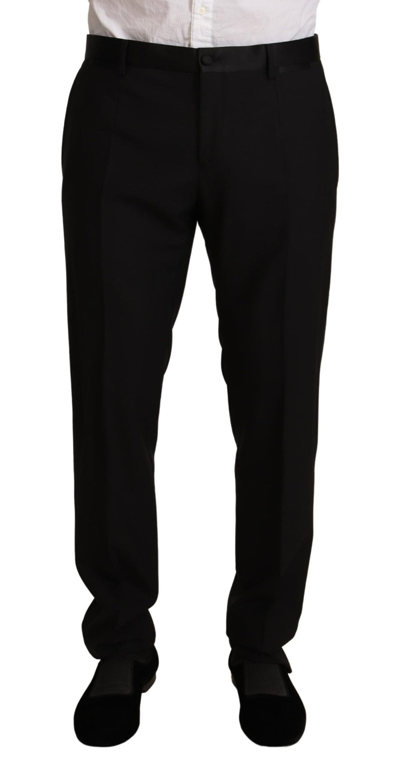 Black Wool Tuxedo 2 Piece Set MARTINI Suit