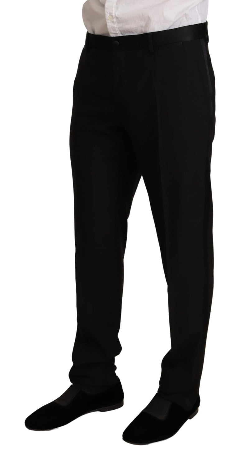 Black Wool Tuxedo 2 Piece Set MARTINI Suit