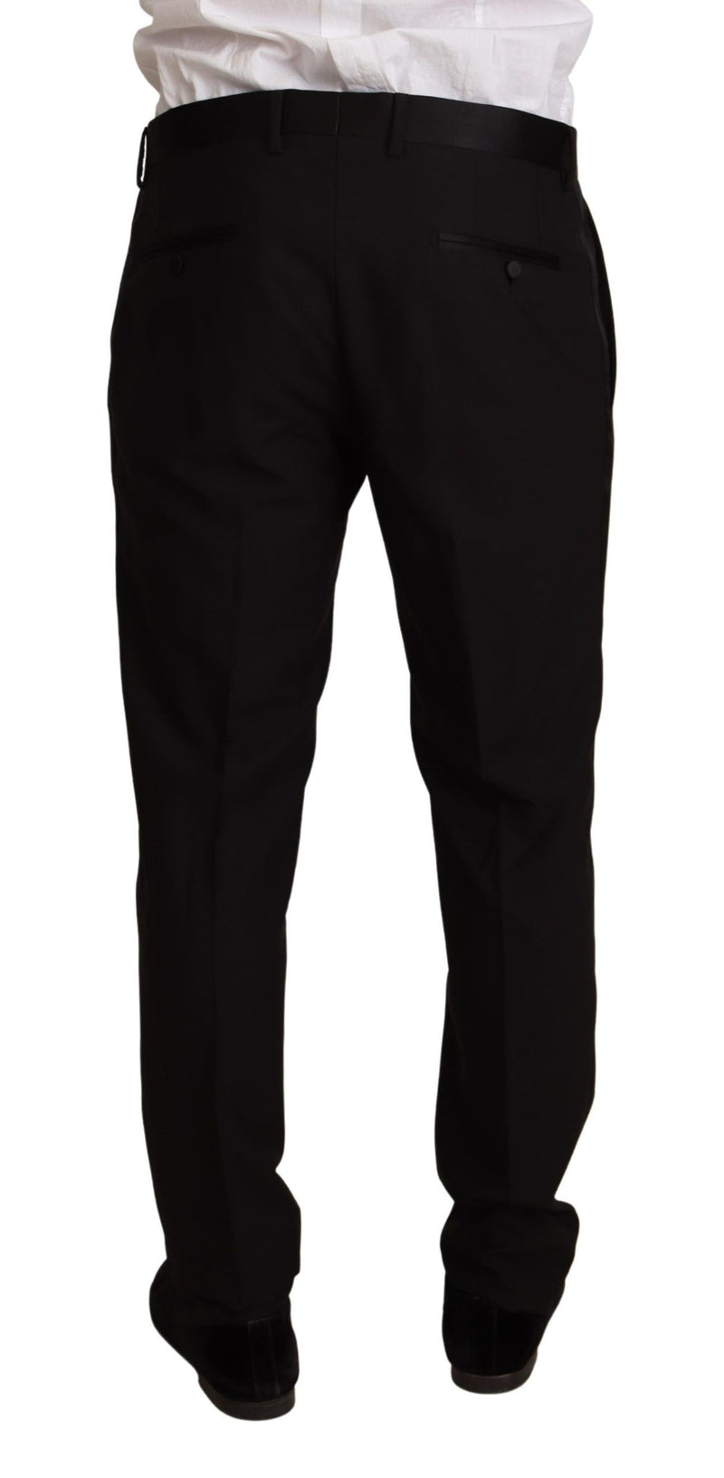 Black Wool Tuxedo 2 Piece Set MARTINI Suit