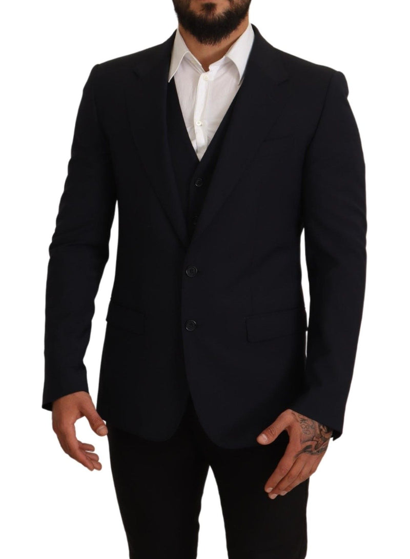 Blue 2 Piece MARTINI Blazer Suit Jacket