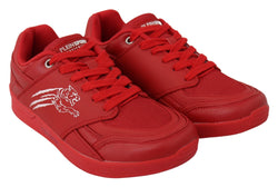 Marlboro Red Leather Lincoln Sneakers Shoes