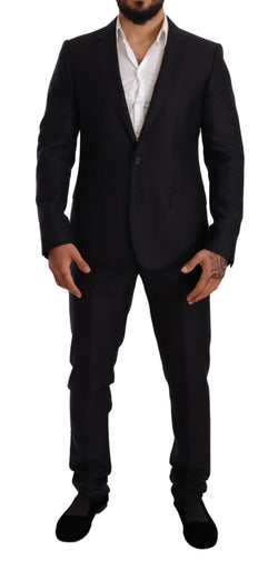 Blue Pattern MARTINI SLIM FIT 2 Piece Suit