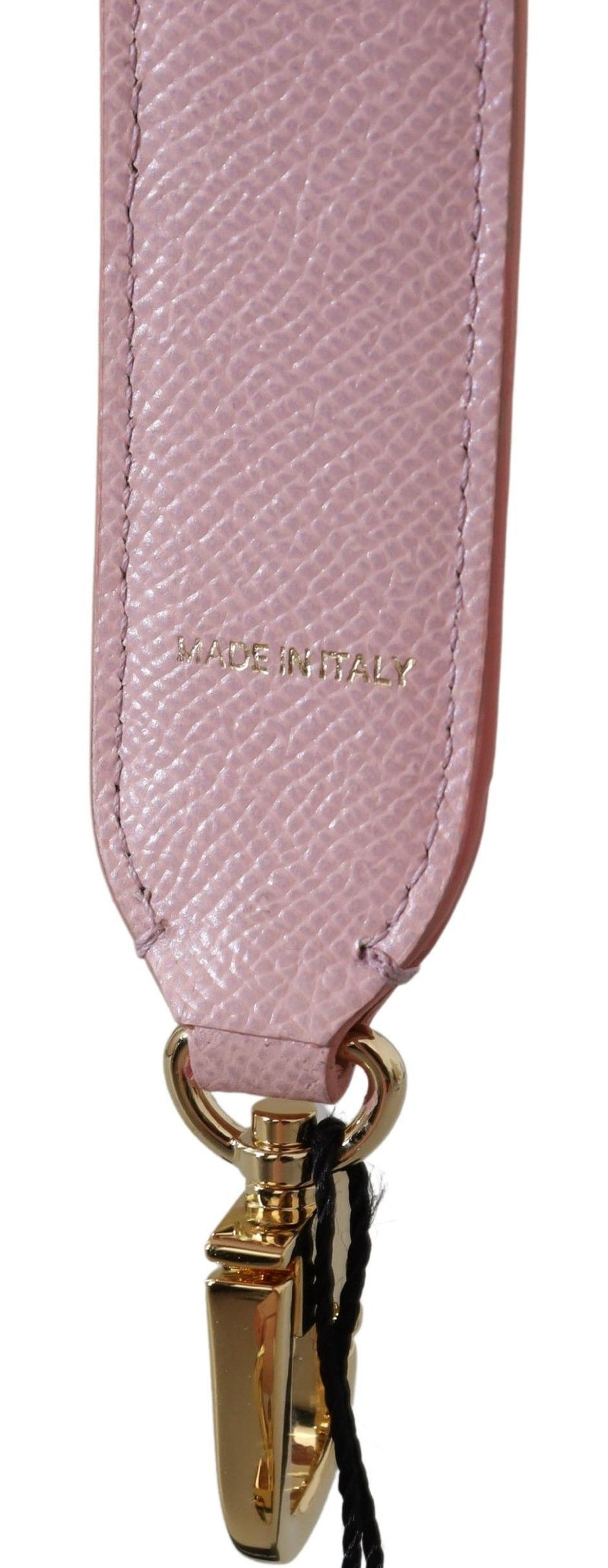 Pink Leather Crystals Bag Accessory Shoulder Strap