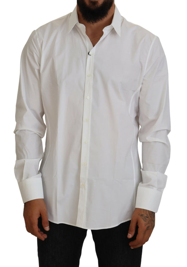 White Collared Men Formal SICILIA Shirt