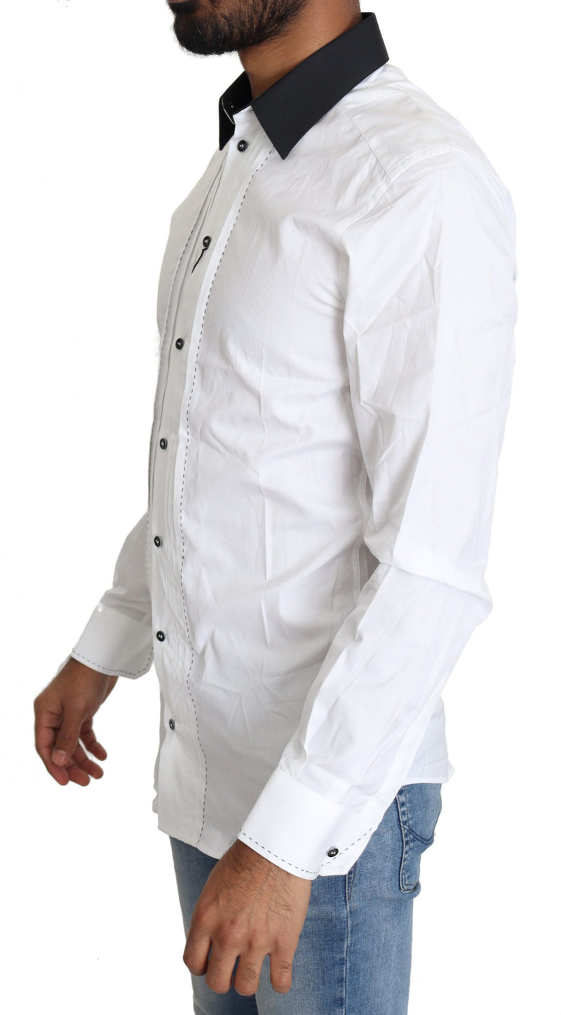 White Cotton Formal Dress Shirt