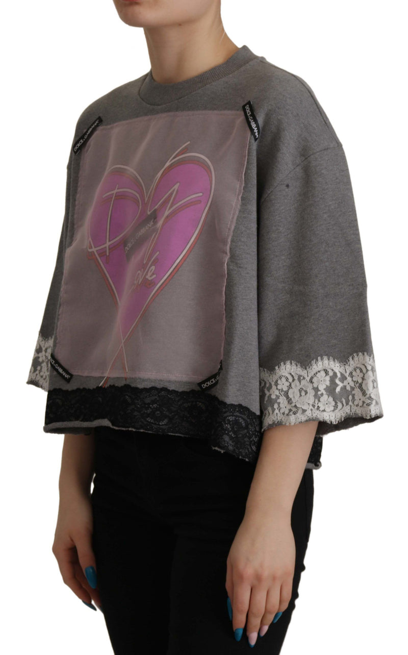 Grey Heart Pink Limited Edition Top T-shirt