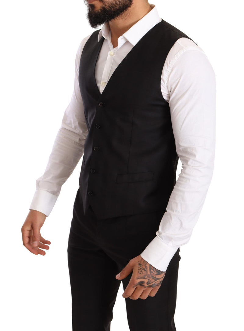 Black Wool Slim Fit MARTINI Suit