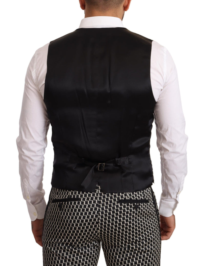 Black White Check 3 Piece Set MARTINI Suit