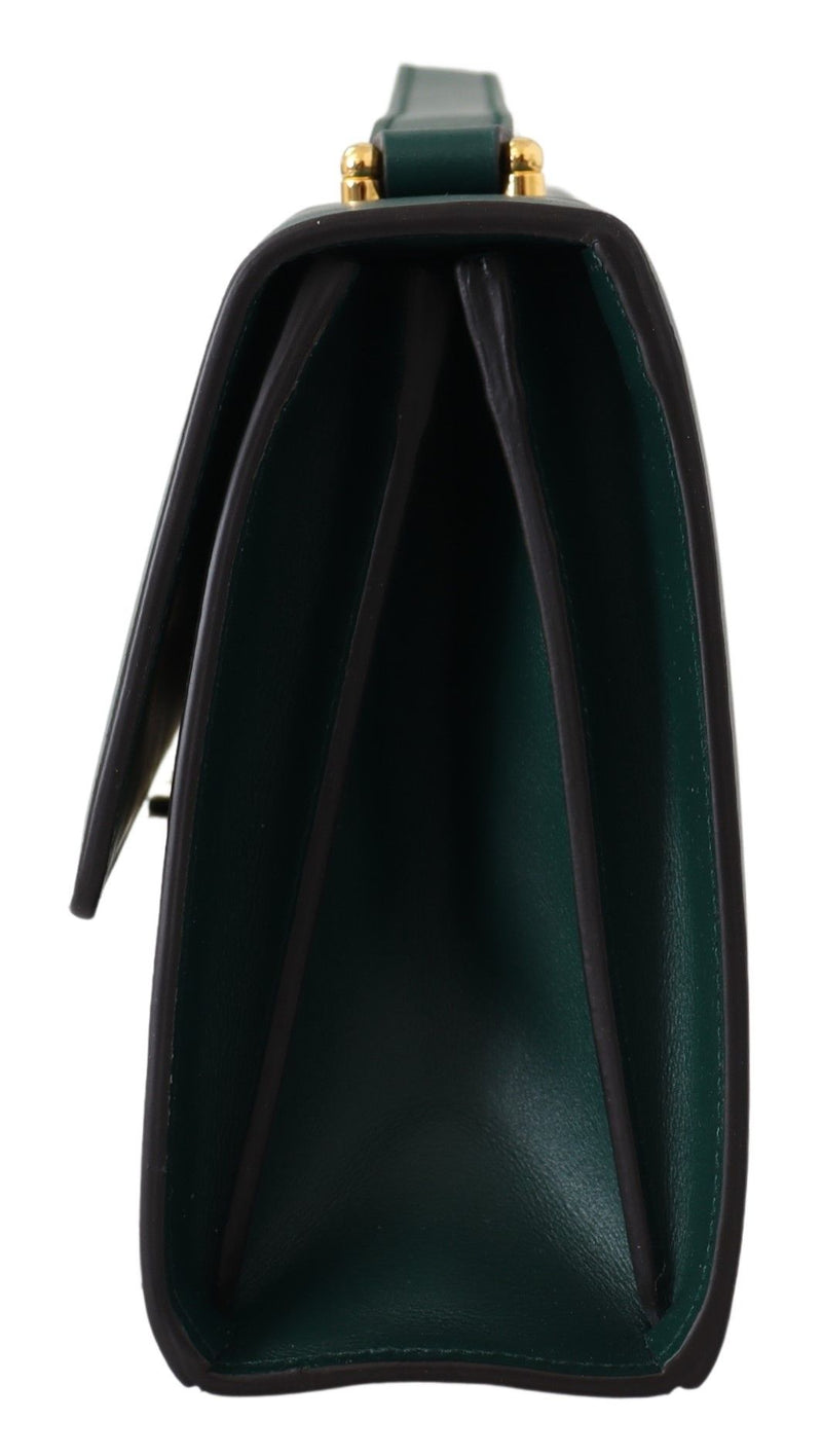 Green Leather Zumi Shoulder Bag