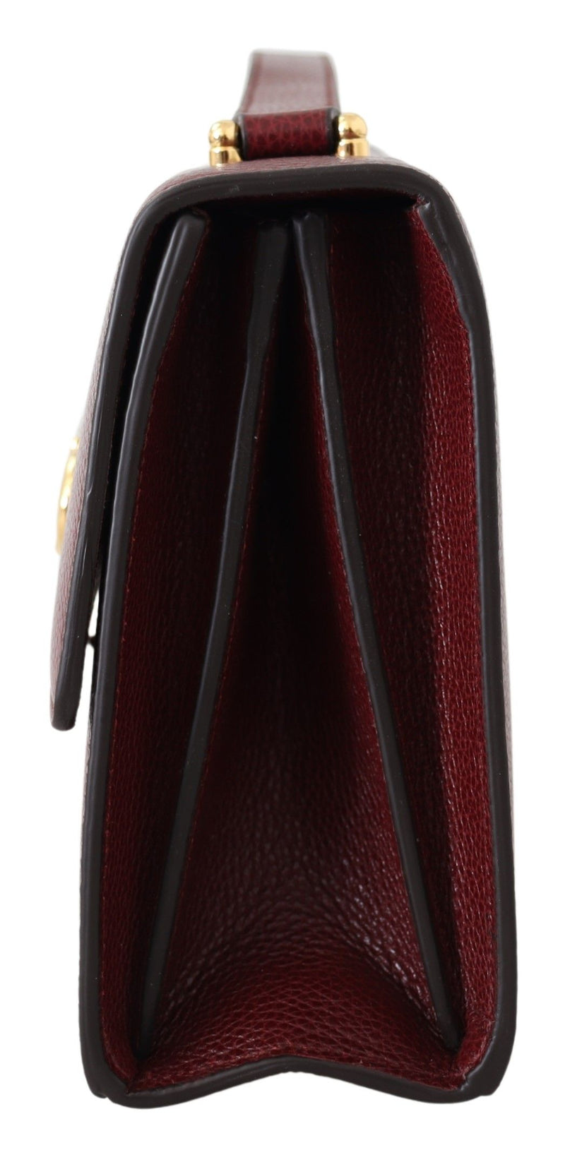 Red Leather Zumi Shoulder Bag