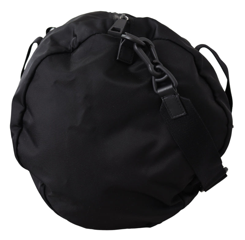 Black Nylon Travel Bag