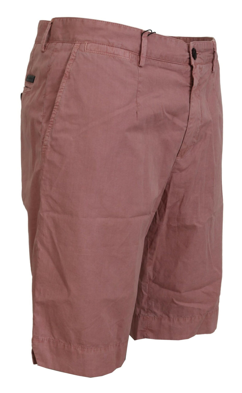 Pink Chinos Cotton Casual Mens Shorts