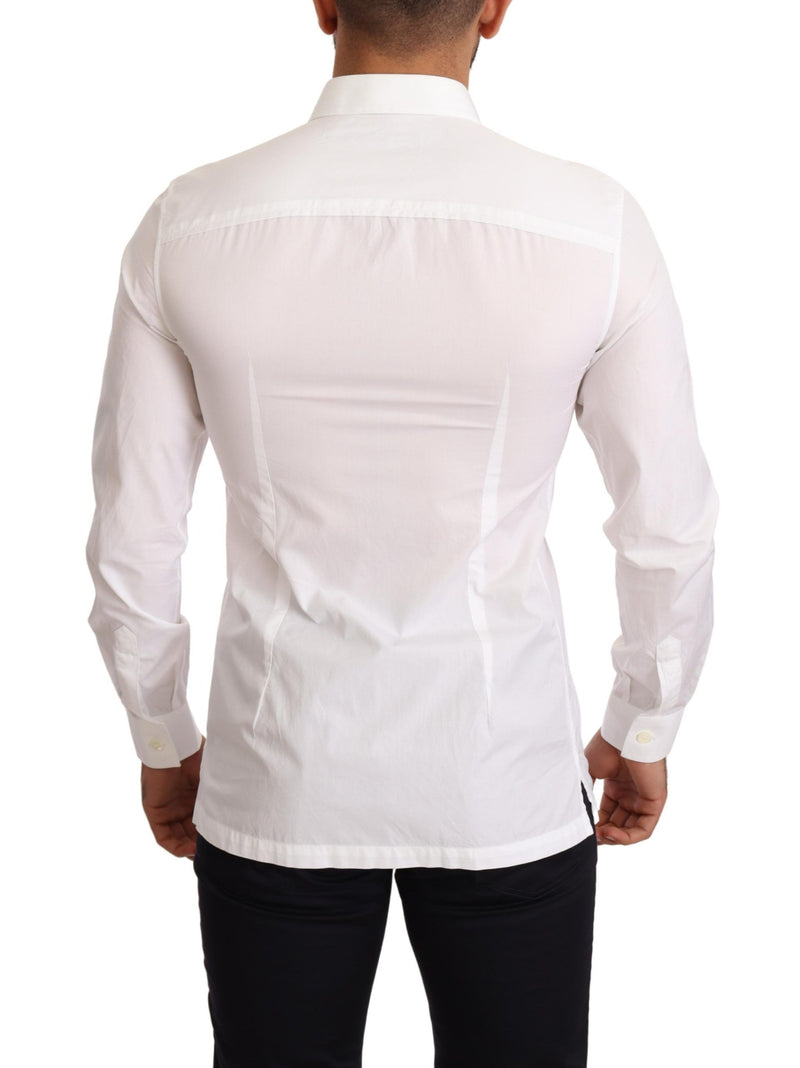 White Long Sleeves Cotton Formal Shirt