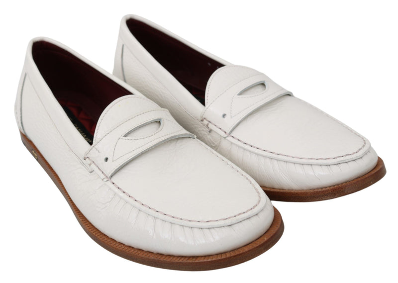 White Deer Skin Slippers Moccasins Shoes