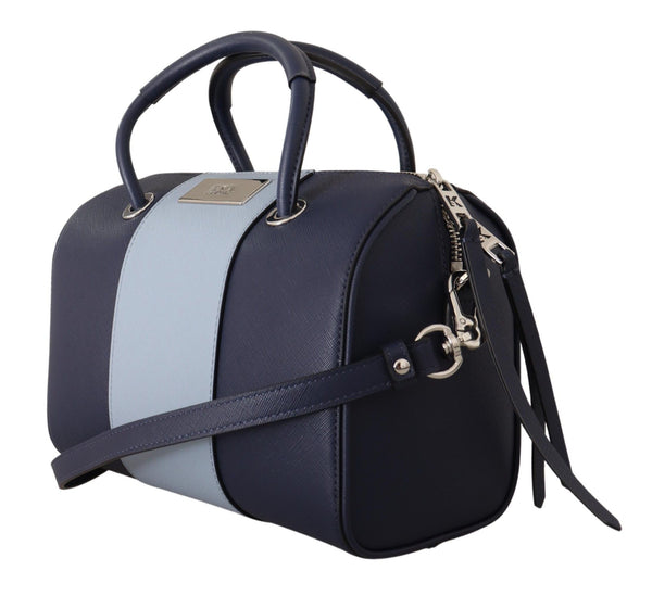 Peacoat Blue Polyurethane Shoulder And Handbag