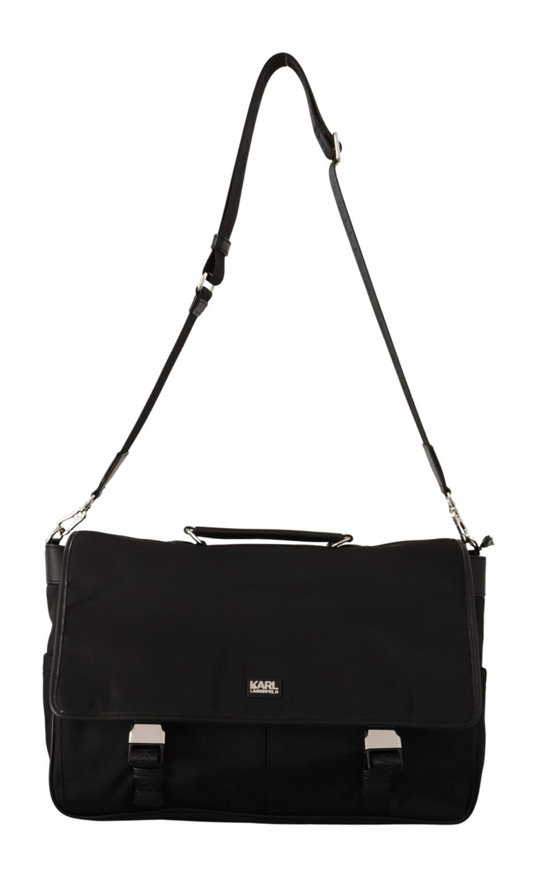 Black Nylon Briefcase