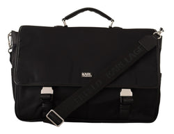 Black Nylon Briefcase