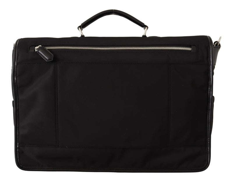 Black Nylon Briefcase