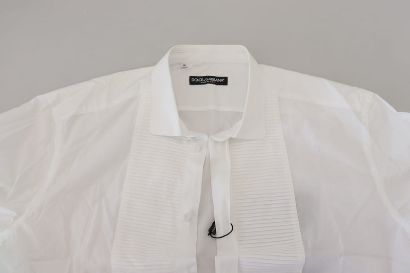 White Cotton Long Sleeves Mens Formal Shirt