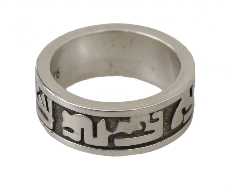 Silver Sterling Hieroglyph Men 925 Authentic