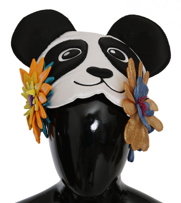 Multicolor Panda Floral Beanie PVC Hat