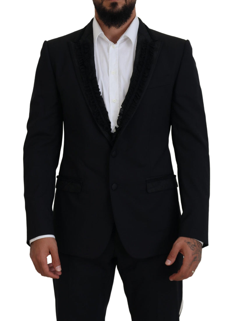 Black MARTINI Slim Fit Jacket Blazer