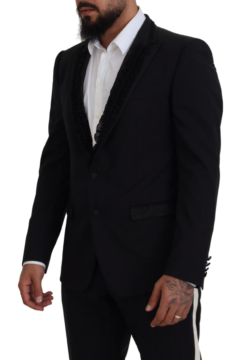 Black MARTINI Slim Fit Jacket Blazer