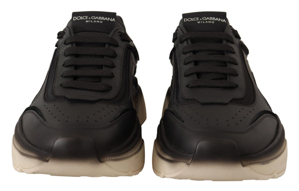 Black Leather Sport DAYMASTER Sneakers