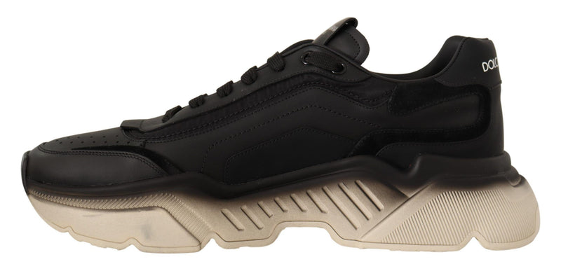 Black Leather Sport DAYMASTER Sneakers