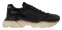 Black Leather Sport DAYMASTER Sneakers