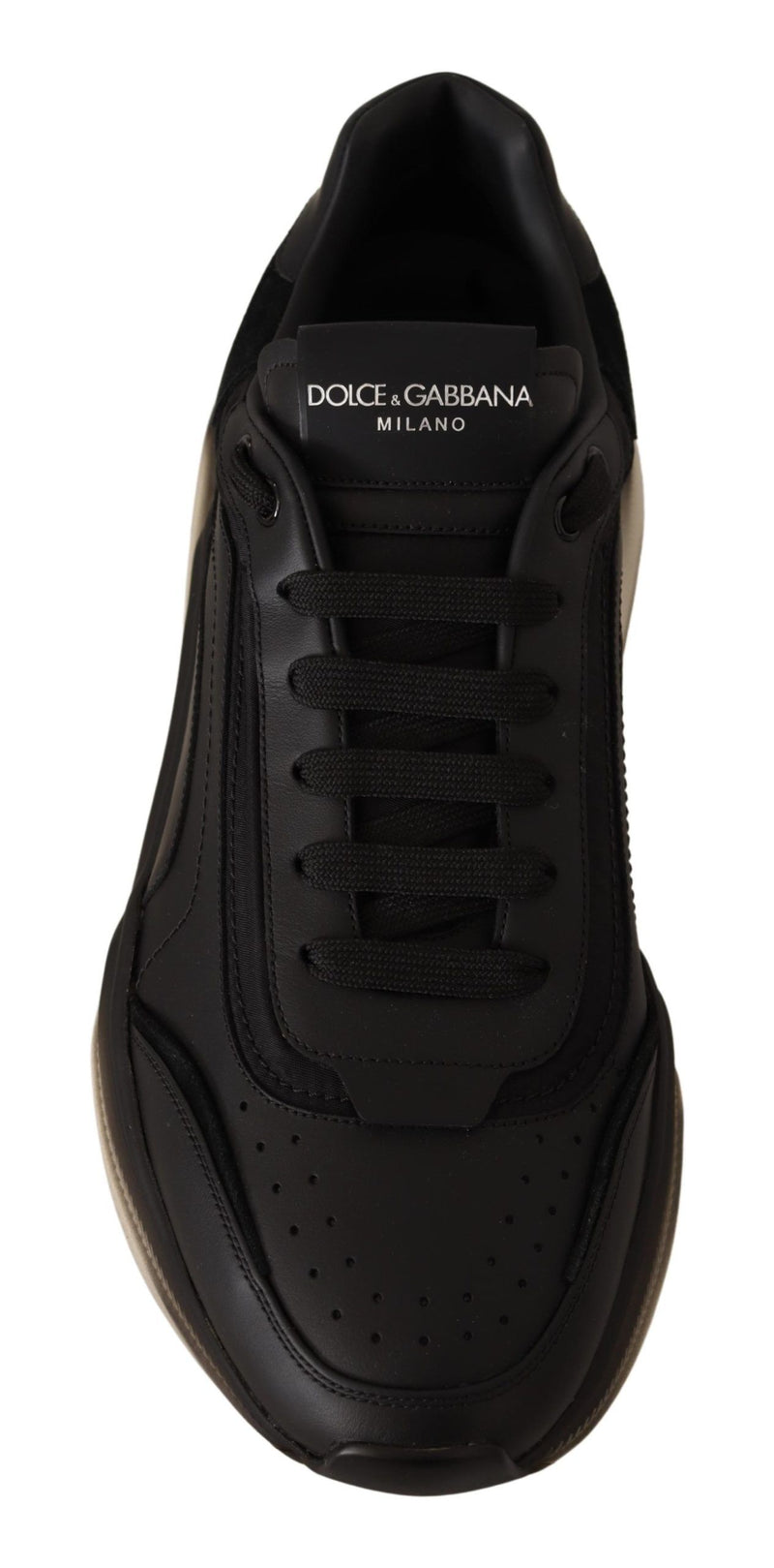 Black Leather Sport DAYMASTER Sneakers