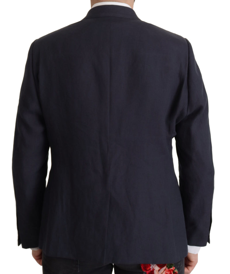 Dark Blue ALTA SARTORIA Jacket Coat Blazer