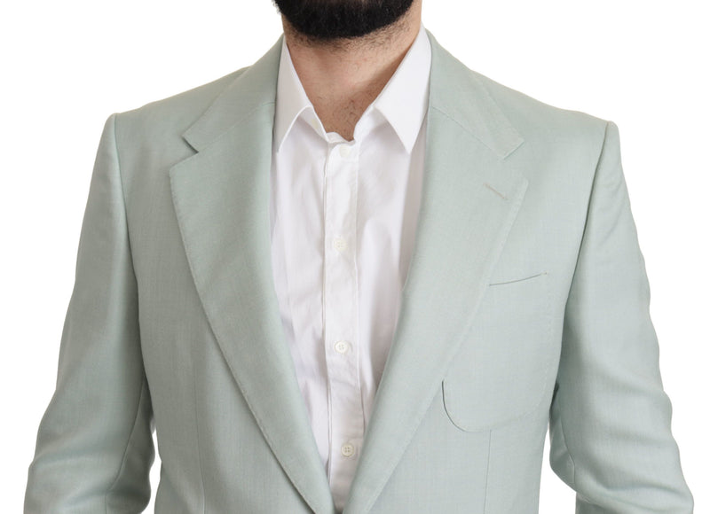 Green Cashmere Jacket Blazer Jacket