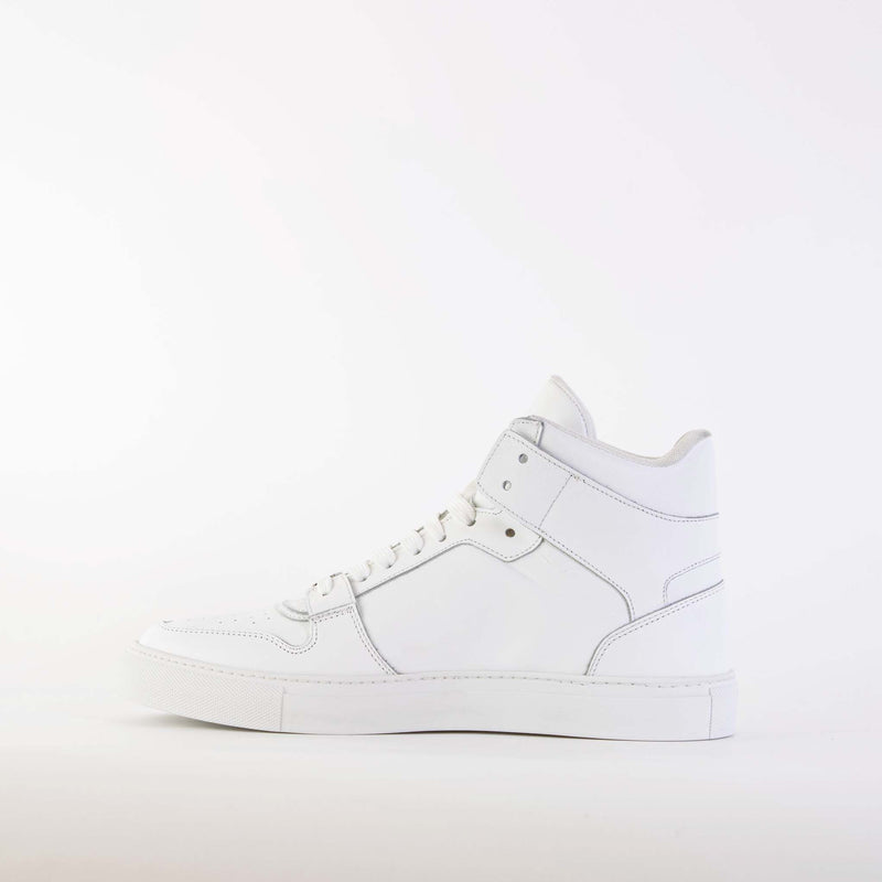 Logo Embossed Hi-Top Sneakers