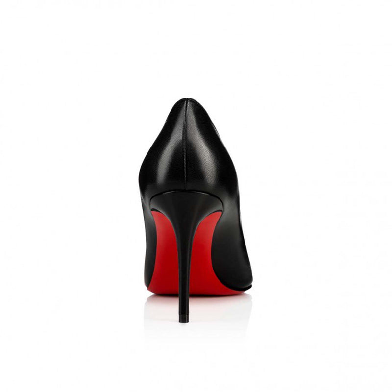 Black Suede Pumps Iconic Red Sole