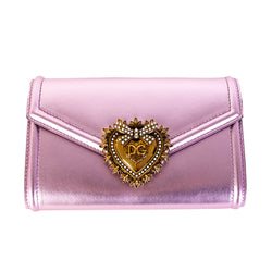 Pink Satin Devotion Clutch