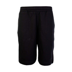 Black sweat shorts in Cotton