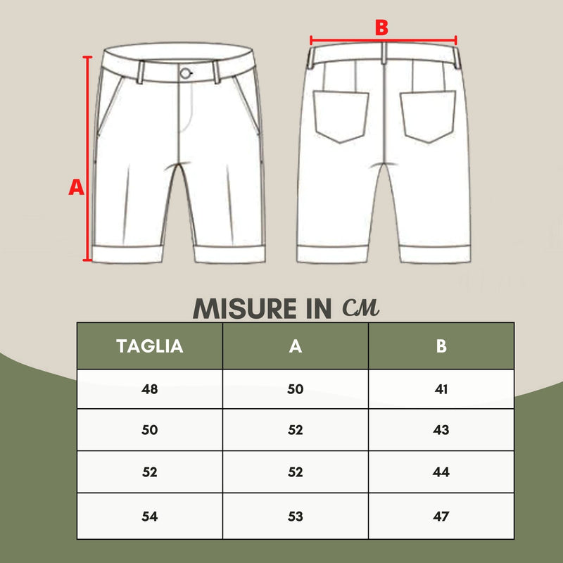 High Waist Black Bermuda Pants
