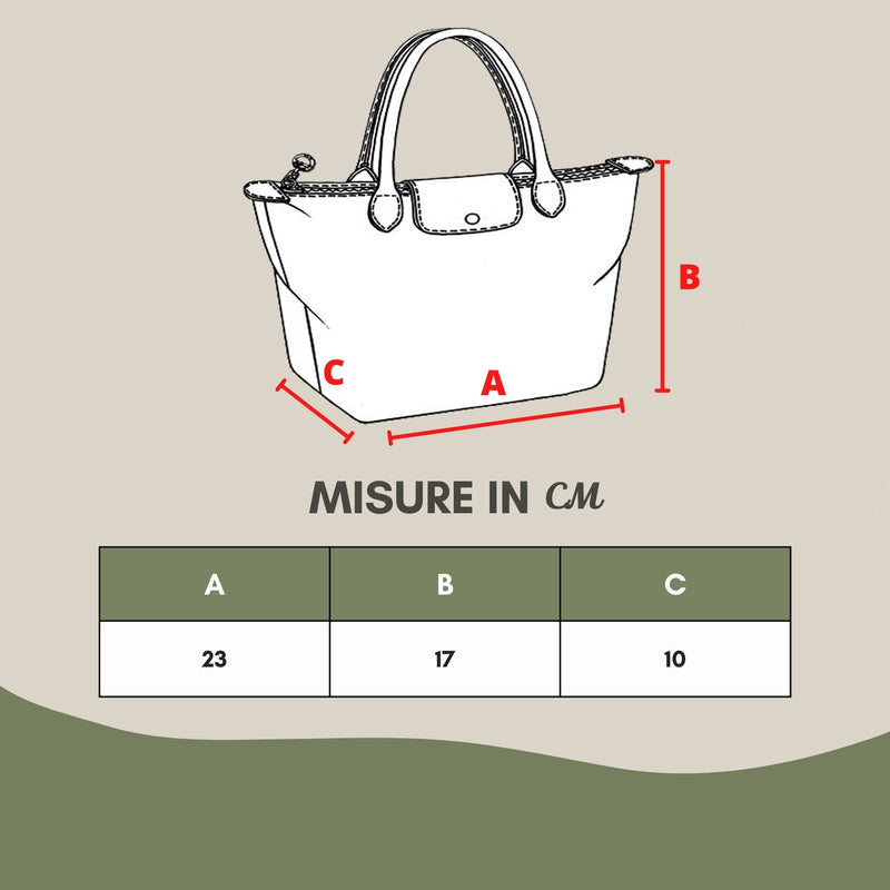 Black Leather Welcome Handbag