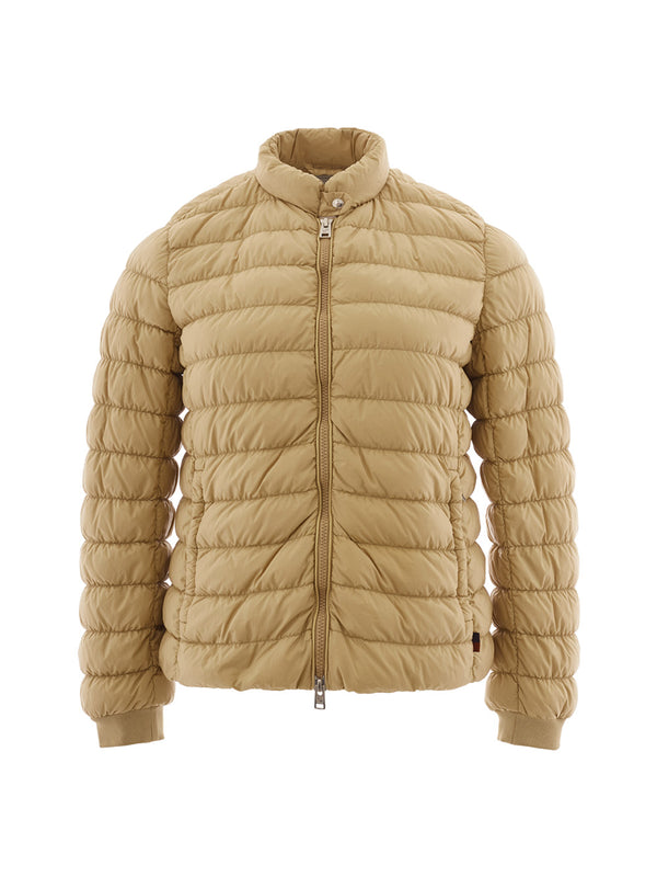 Beige Light Weight Quilted Jacket