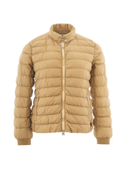 Dark Beige Light Weight Quilted Jacket