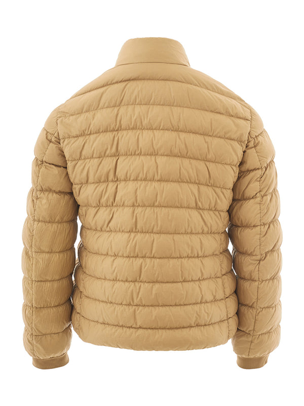 Dark Beige Light Weight Quilted Jacket