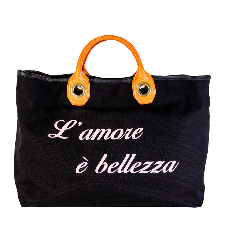 Maxi 'L'Amore è bellezza Handbag