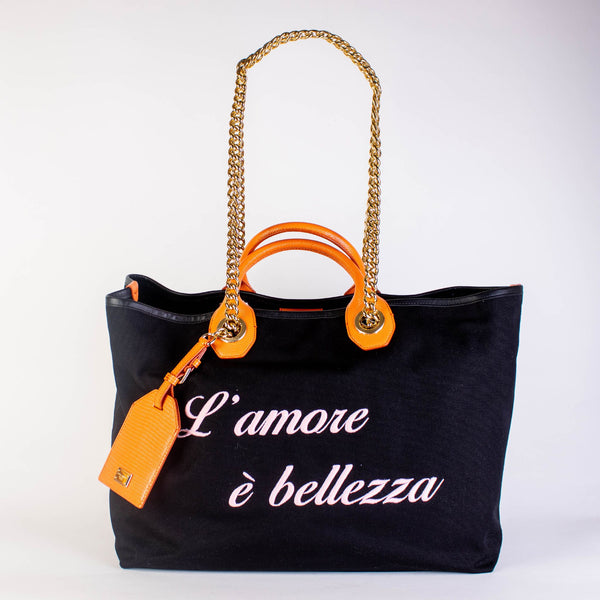 Maxi 'L'Amore è bellezza Handbag